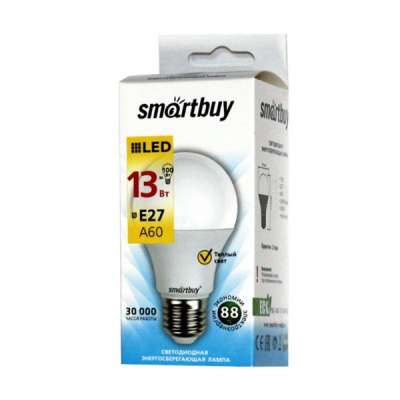   (LED) Smartbuy A60 13W/3000/E27-